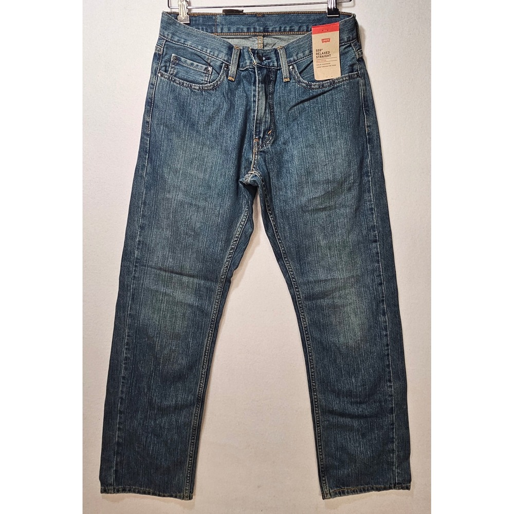 Levi's‎ 559 Relaxed Fit Men's Blue Jeans, Straight Leg, Denim, Size 30x30, NEW